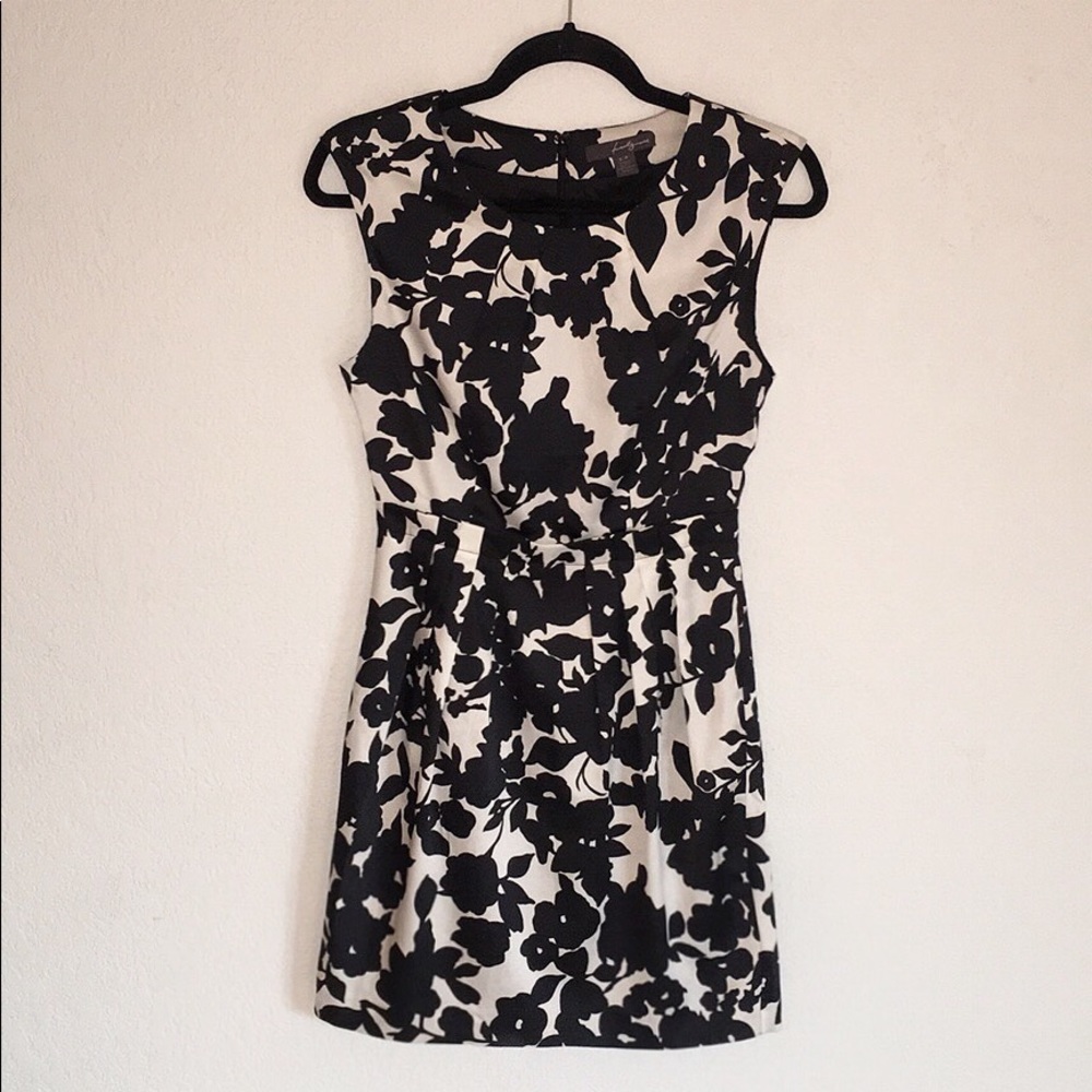 Forever 21 Black and White Floral Dress